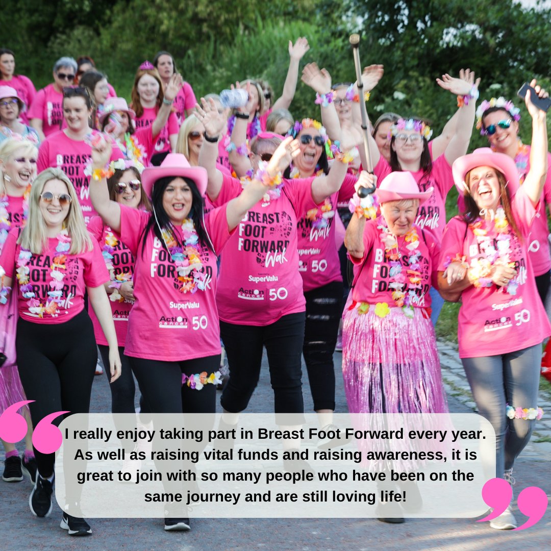 Have you signed up to our 2024 Breast Foot Forward Walk?👀 See what last years participants have to say and then click the link below😎👇 actioncancer.org/event/breast-f… Early bird offer running until 30th April 🎫£10 per Adult & £5 per Child. 💗You won't want to miss it!💗