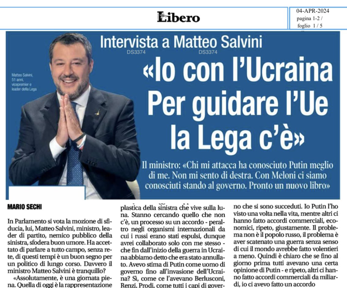 albertodirubba's tweet photo. 🗞️ Coerenza e responsabilità politica: la Lega ha votato a favore tutti i provvedimenti per aiutare l’Ucraina e ha contribuito attivamente alle politiche per ridurre la dipendenza energetica dalla Russia. La sinistra dov’era? https://t.co/4XC4XslP3g