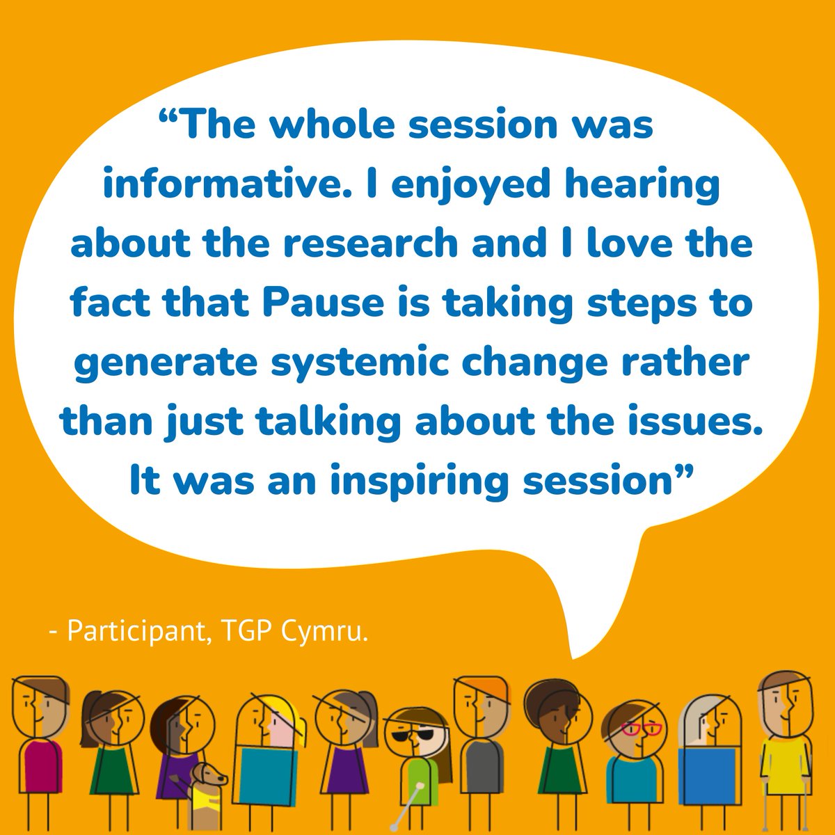 Great feedback from @TGPCymru, following our training session earlier this month focused on supporting adults going through care proceedings. Find out more about our training offer and how we can work with your organisation ➡️ pause.org.uk/training-for-o…