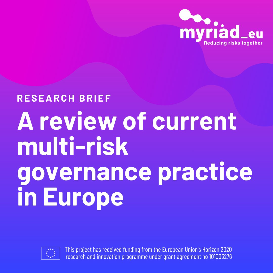 🌐 How do EU policies address multi-risk assessment? Our researchers emphasise intersectoral interdependency. Explore how risks in one sector can propagate or amplify risks in another in our full research brief! bit.ly/4al0wRc #ReducingRisksTogether #H2020