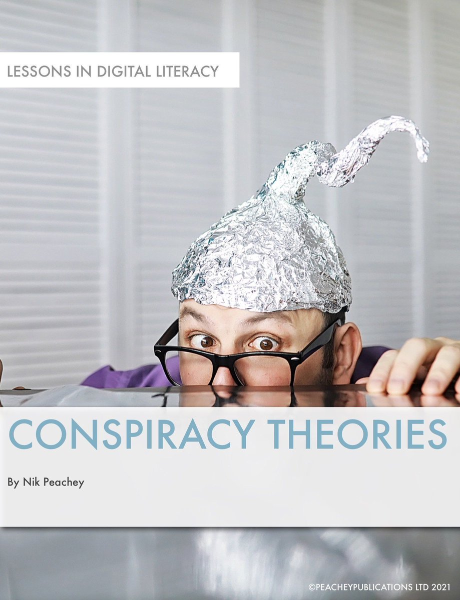 In this lesson, students try to understand the nature of conspiracy theories, how they evolve and how to debunk them. They also look at how to talk to people about them in a non-confrontational way. bit.ly/3HewaBC #esl #efl #elt #tesol #eal #tefl #LessonPlan