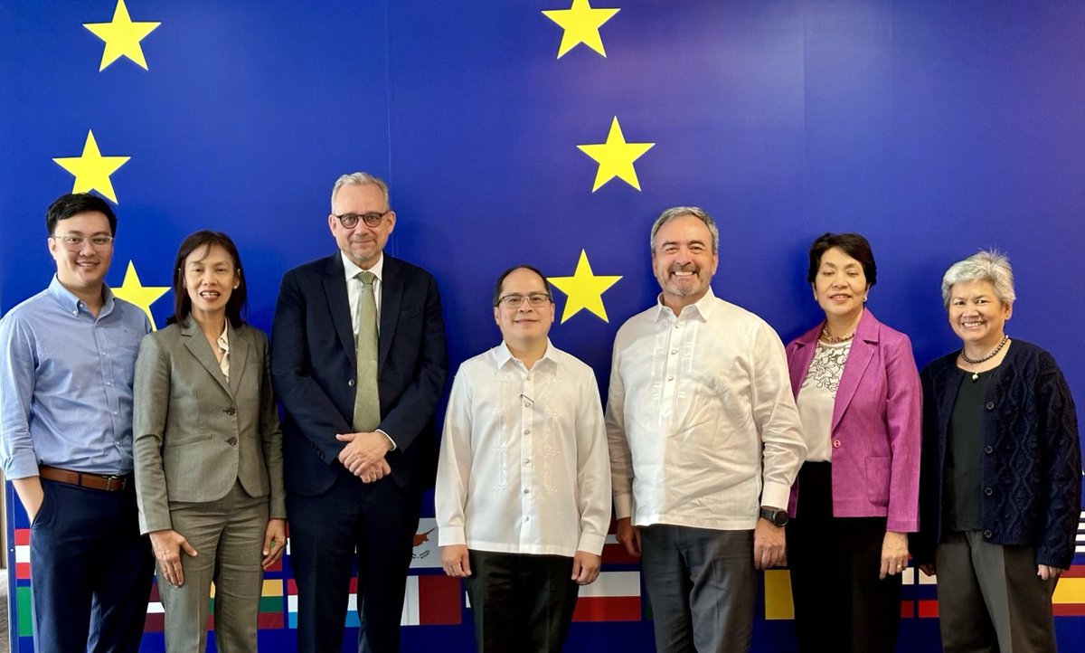 Meeting with officials from the Philippine Economic Zone Authority @PEZA_PH.💡Great insights on the Philippines’ commitment to ease of doing business #EODB and attracting EU investments. Looking forward to promising opportunities for 🇪🇺🤝🇵🇭. #EUinPH