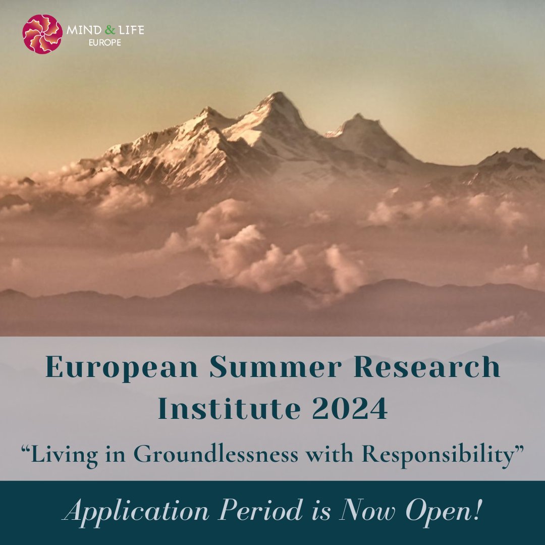 📣The application period for ESRI 2024 is now open! The European Summer Research Institute (ESRI) 2024 will take place from August 4th to 8th at the Lama Tzong Khapa Institute in Pomaia, Italy. 👉Find out more here: ow.ly/y86j50R6NPk 👉Apply here: ow.ly/SC6m50R6NPl