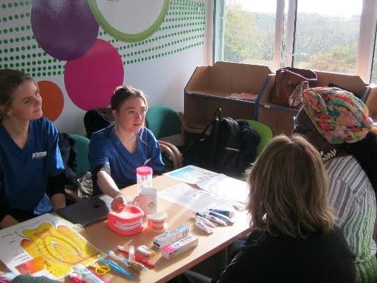 This week meet EBL3 who worked with the Plymouth Community Builders, hosting an oral health themed training session with the team. DTHC worked with the Coop connecting with their local community meeting in the Rees centre talking to all ages about happy, healthy smiles.