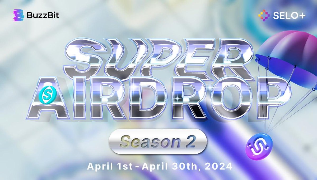 Global_moonshot's tweet photo. 🚀 Super #Airdrop Season 2 has already started! 🚀
🎉Enjoy this #EVENT via the #BuzzBit app!🎉
💰 Bigger rewards of 50,000 SELO Airdrop tokens are up for grabs. More missions, more benefits than Season 1. 🎁
👉 more info : https://t.co/iCN4zflQfO 🔍
#Giveaways https://t.co/IjuZlk5ueE