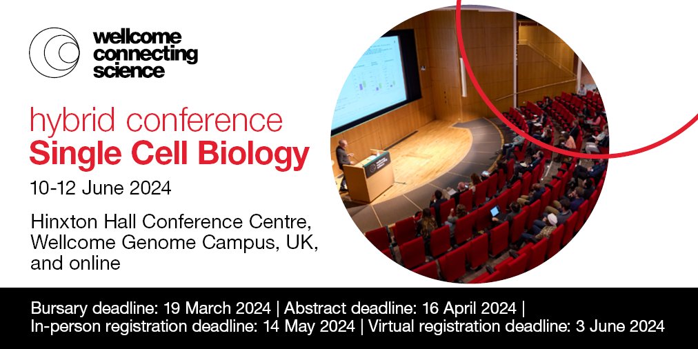 Share your biological research insights at our 2024 Single Cell Biology conference! #SCB2024 Explore emerging research in #SingleCell modelling and tech Find out more and submit an abstract here ➡️bit.ly/45oPeIs  ⏰Deadline: 16 April 2024 #CellBiology #AcademicChatter