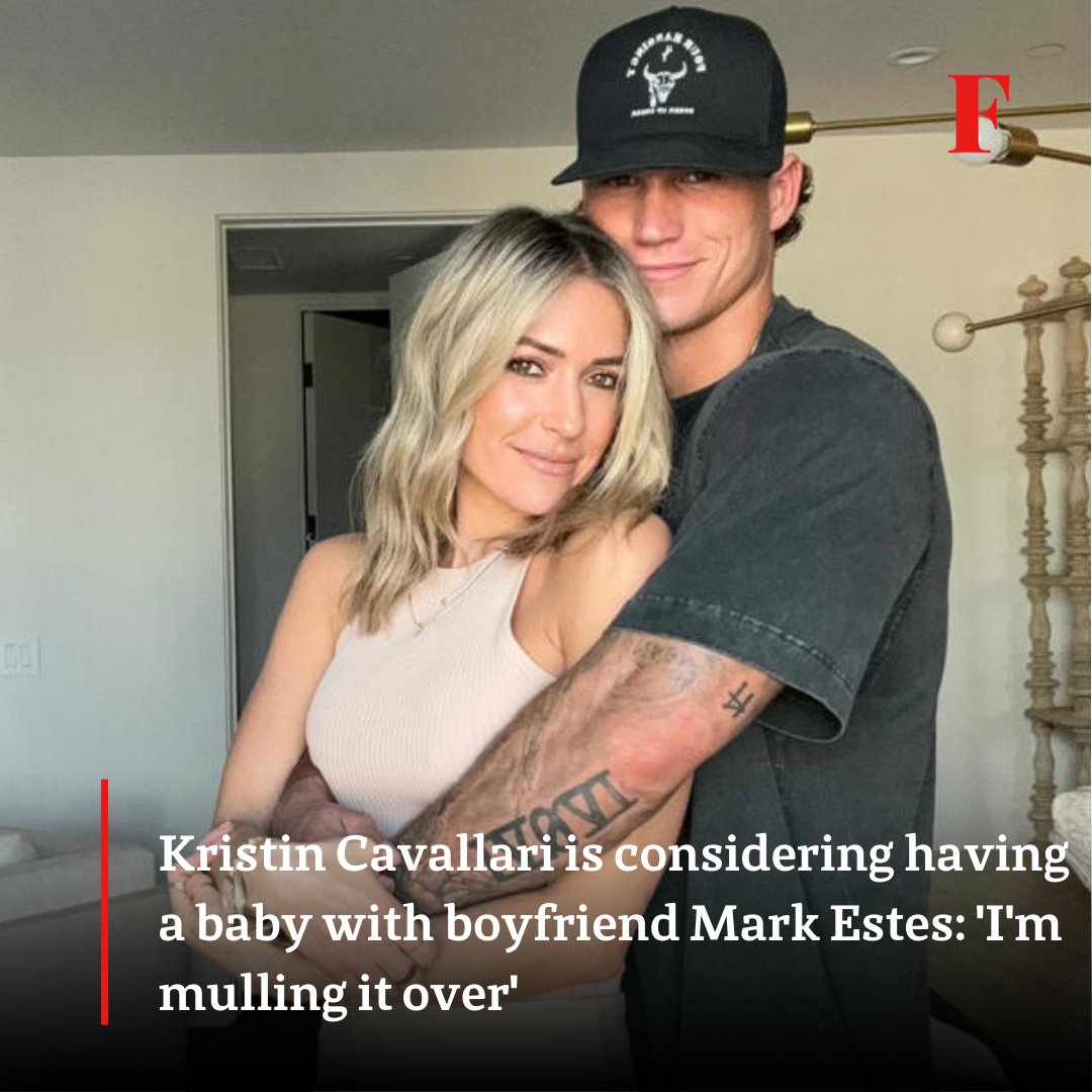 FAMEDelivered's tweet photo. "The one thing that - I'm not actively thinking about it, but it's definitely on the back of my mind - is, you know, he wants to have a kid," Cavallari, said."So, you know, I'm mulling it over."
#KristinCavallari #markestes
https://t.co/C5OHEuxAoY https://t.co/LEiX0eDFbr