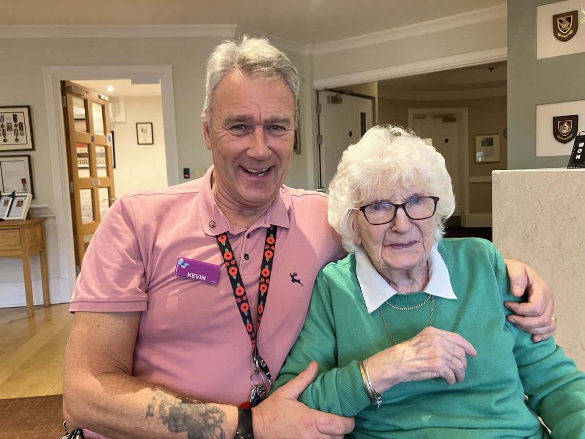 Wellbeing Coordinator Kevin from our #Solihull Home has spoken about his experience working in our Home, the #care we provide and what it means to him as a #veteran himself. You can read his blog and watch his #DayInTheLife video here: bit.ly/KevinRSG