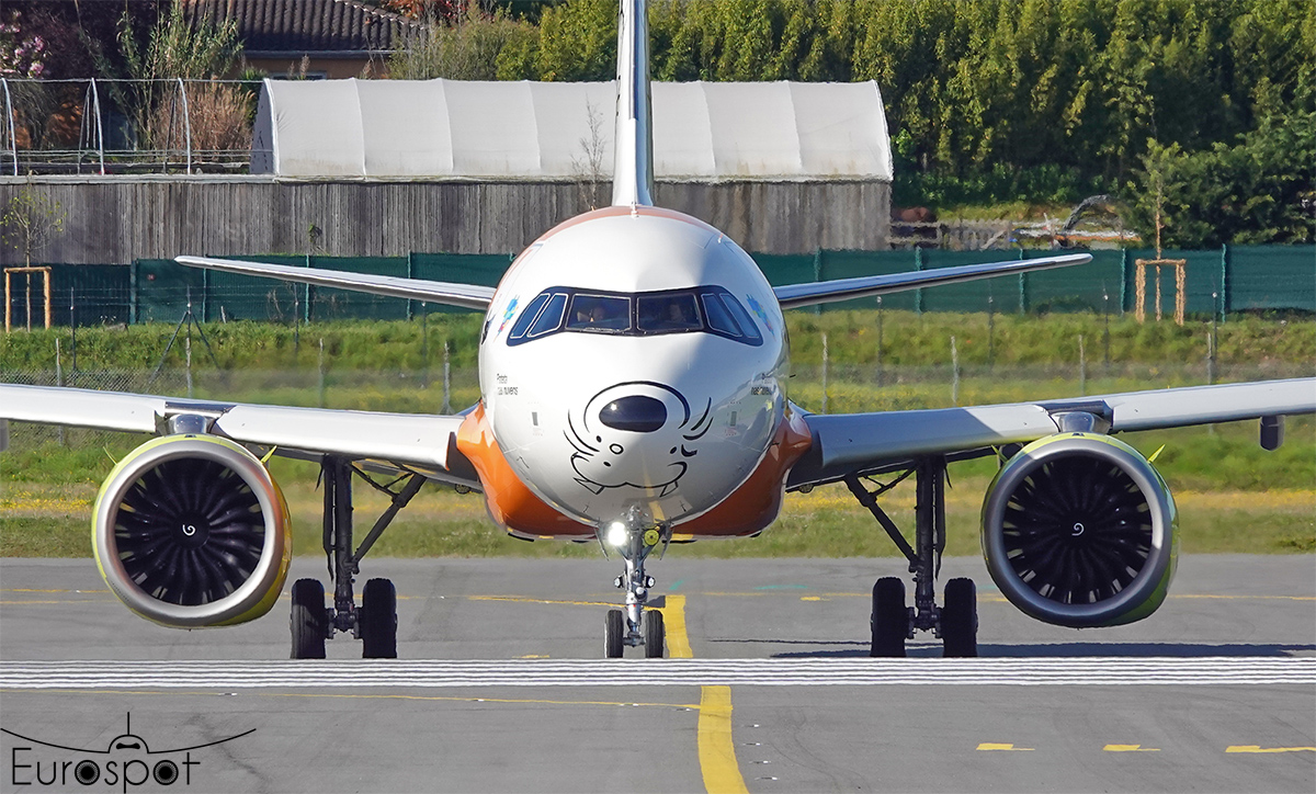 New Azul Airbus A320Neo #DisneyWorld logojet MSN12074 #PRYSR #Airbus #a320neo #AZUL #Brasil 🇧🇷 @TLSWatch #avgeeks