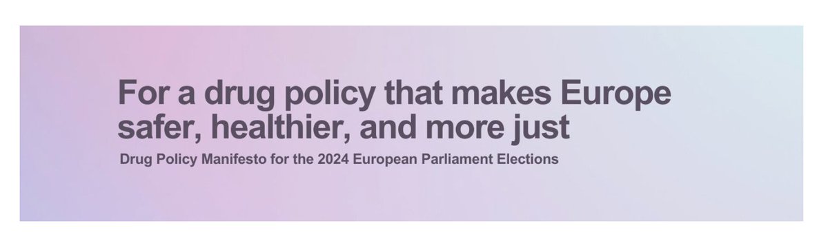 🚀 Calling all drug policy organisations in Europe! +70 organisations have already signed the manfiesto for a 🇪🇺 European drug policy centred on health, safety, and social justice Sign on and get ready for the 2024 EU elections! #FutureDrugPolicyEU24 bit.ly/FutureDrugPoli…