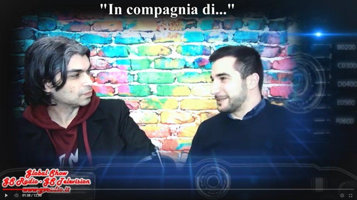 gsradio.it/trasmissioni/i… #gsradio #globalshow #gstelevision #interviste #incompagniadi #danielebattaglia #rugantino7 #danieleantoniobattaglia #talkshow #webshow #spettacolo #recitazione #attori #musica #attrici #teatro #cinema #centropalco #marcosantilli #domenicocastelluccio