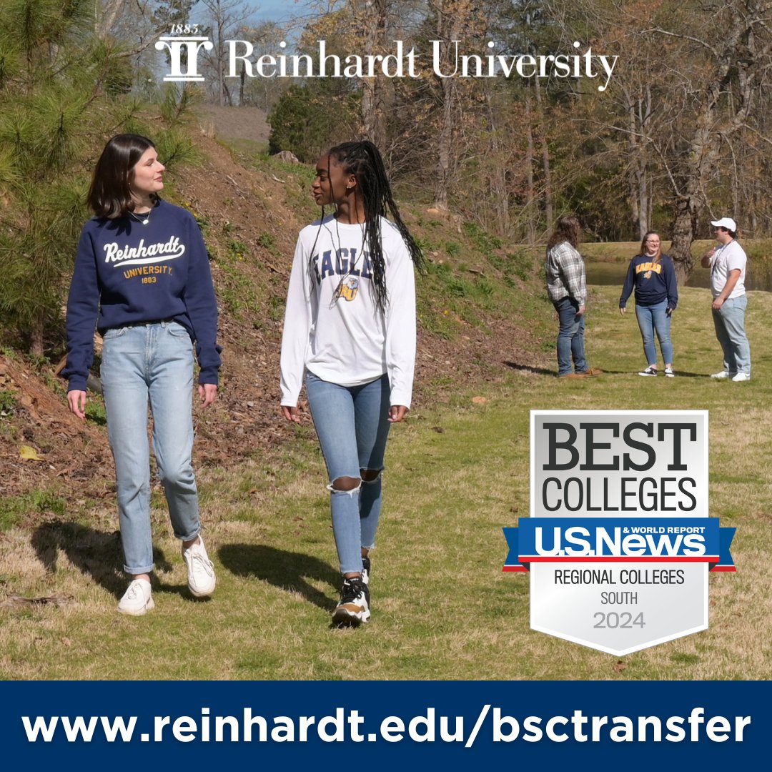 Reinhardt University deeply sympathizes with the Birmingham-Southern College community and is saddened by the news of its closure. Visit reinhardt.edu/bsctransfer for more information.