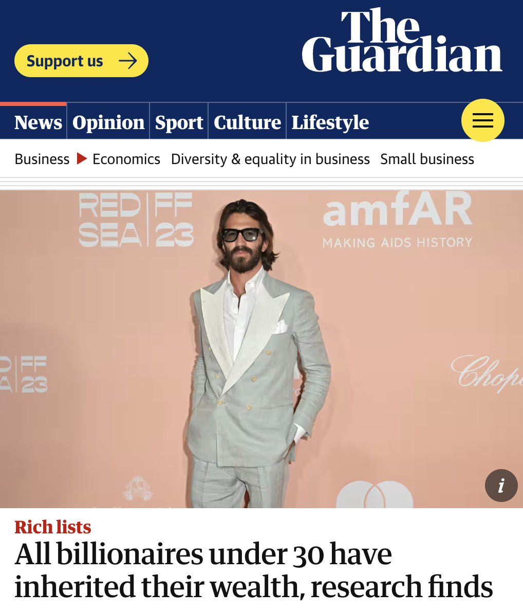 There are basically 5 ways to accumulate a billion dollars: 1) Profiting from a monopoly 2) Insider-trading 3) Political payoffs 4) Fraud 5) Inheritance Don’t believe the self-made myth.