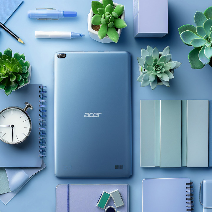 Ta sama niesamowita moc w nowym pięknym odcieniu. Kultowy tablet Acer Iconia Tab A10 jest teraz dostępny w odcieniu Faded Blue. 😍 Zobacz nasze Wielkanocne okazje! 🐰>> acer.link/3PIeHX9