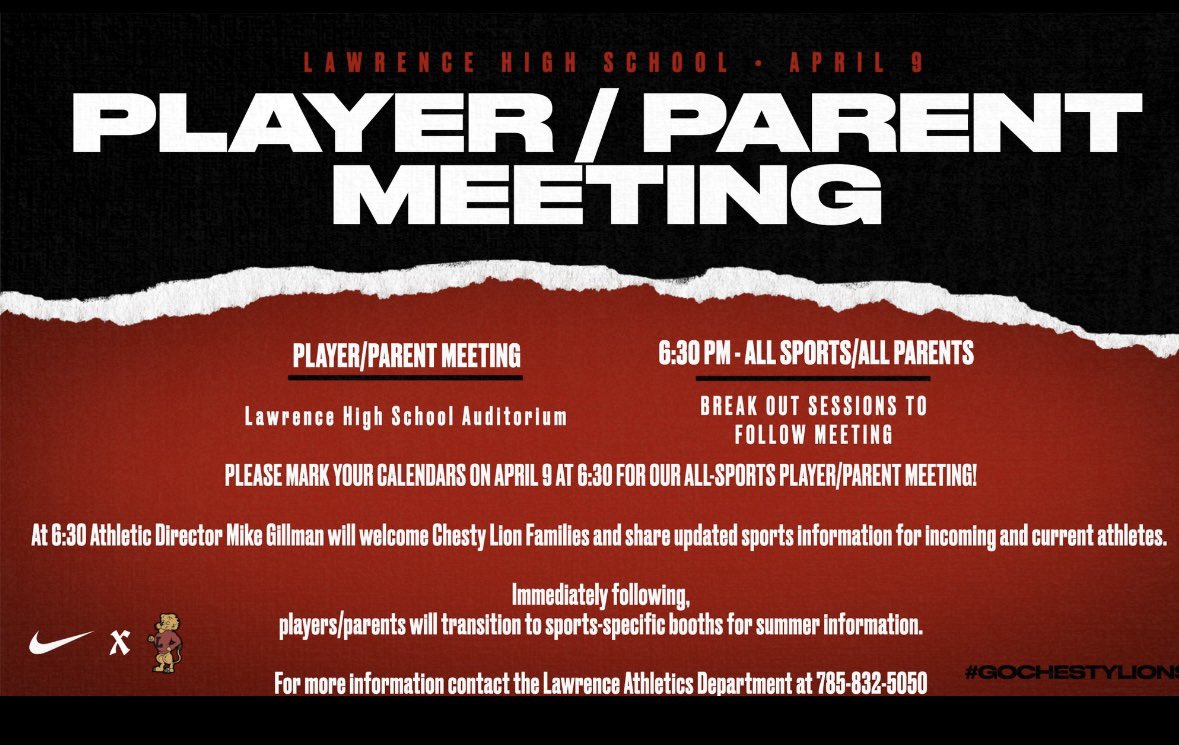Attention All 2024 LHS Freshmen interested in playing LHS Football. For information contact: Clint.bowen@usd497.org