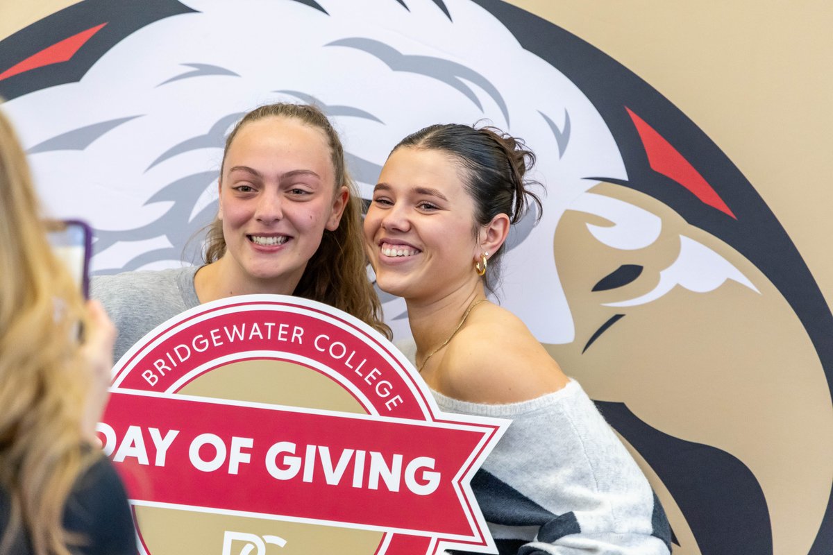 Thanks to the generosity of the Bridgewater College community, we crushed our goal for the annual Day of Giving on Wednesday, April 3 🎉 Our staff are working diligently to crunch the final numbers raised to support the ongoing connections students create at Bridgewater.