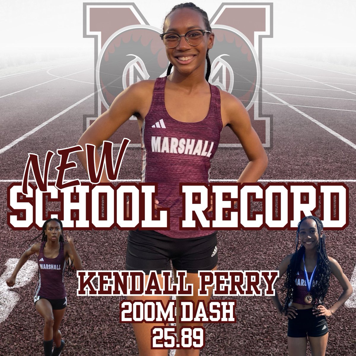 RamsGirlsTrack's tweet photo. 🎉NEW SCHOOL RECORD 🎉
Senior @kendall_perry89 sets a new school record in 28-6A District Prelims last night! #StandingOnBusiness #RamPride https://t.co/FJTlD3jhSc