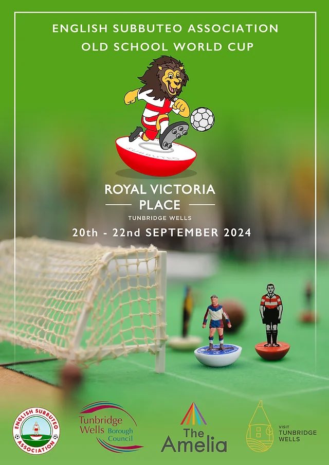 Royal Victoria Place Shopping Centre in Tunbridge Wells to Host #Subbuteo World Cup Events. We are thrilled to announce that Royal Victoria Place has partnered with The English Subbuteo Association to hold the #Subbuteo Old School World Cup…englishsubbuteoassociation.com/post/royal-vic… @Royal_Shopper