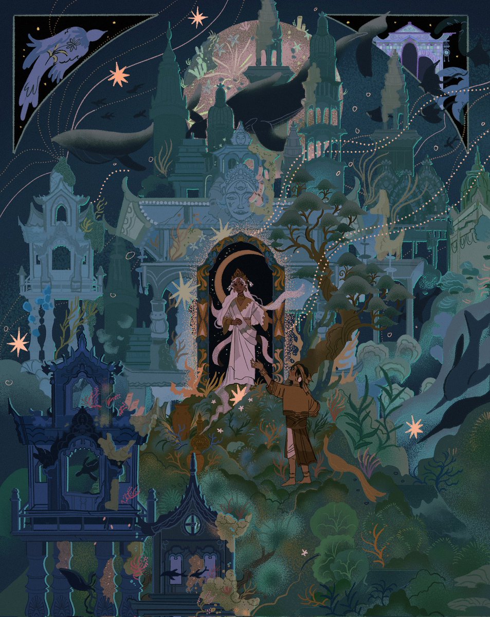 「My southeast Asian fantasy world, in whi」|🕯 Caleb 🕯のイラスト