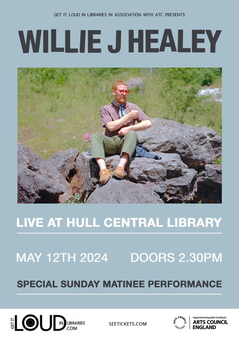 Tickets now on sale for our next matinee gig with @LoudinLibraries seetickets.com/tour/willie-j-…