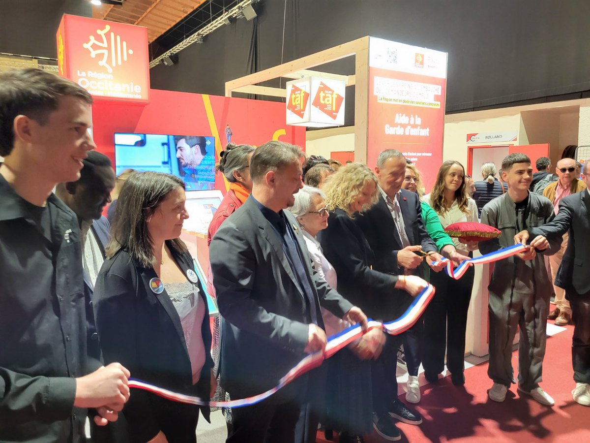 Inauguration salon du TAF #carcassonne
<a href="/FTravail_OCC/">France Travail Occitanie</a> 
<a href="/Occitanie/">Région Occitanie</a>