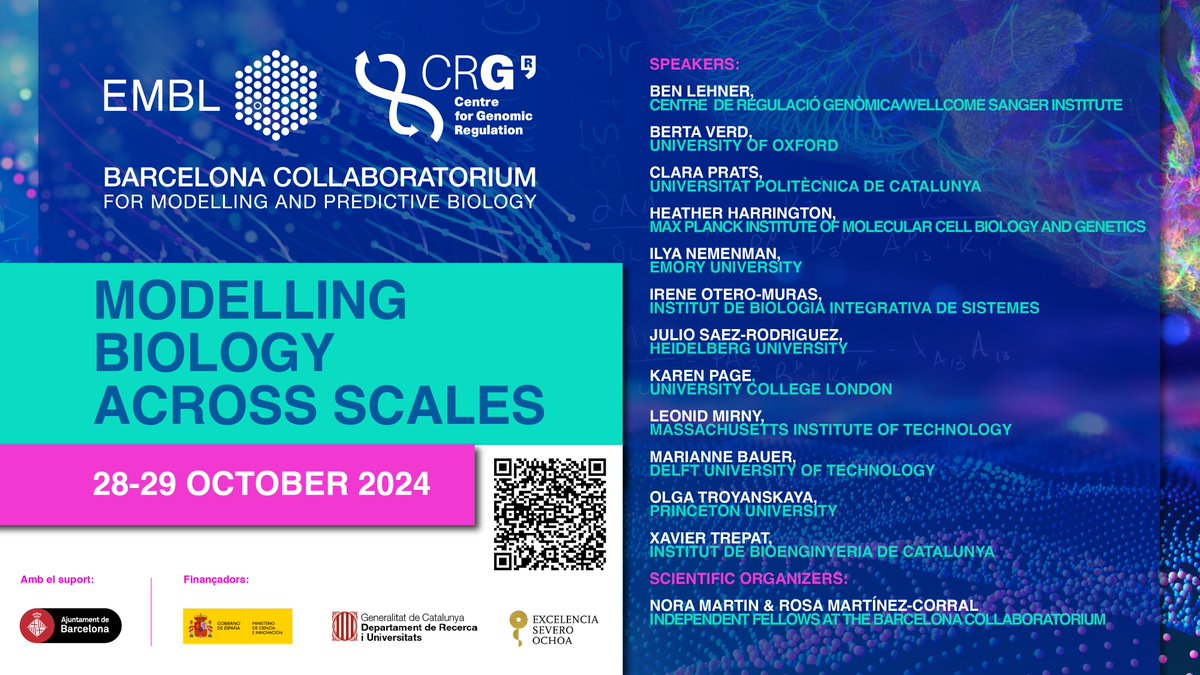 Find more information on the impressive lineup of speakers below! Registration is FREE of charge. Deadline: 30/09/2024. The event will also have a poster session. For all those interested in submitting a poster, the deadline is 15/09/2024.