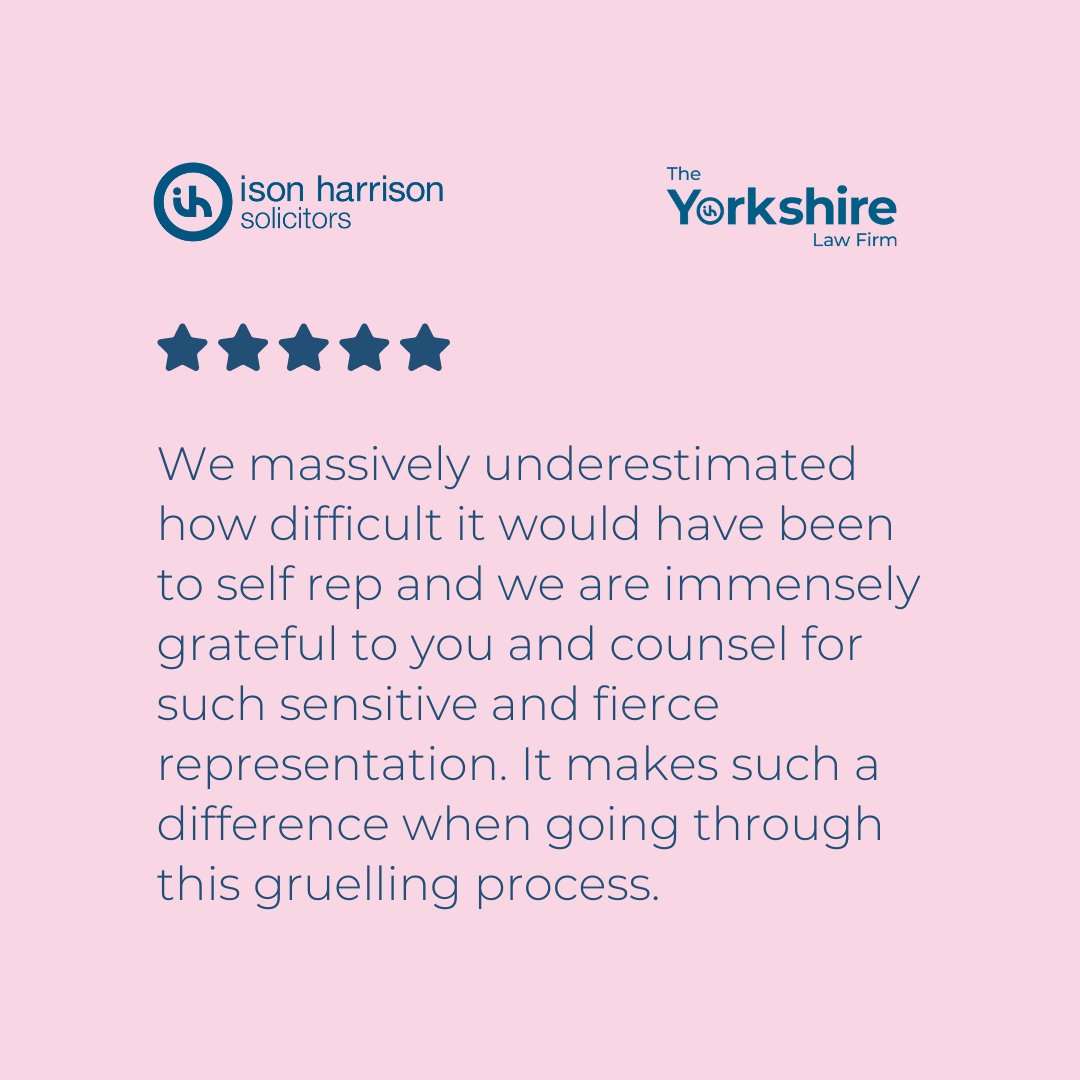 Did you know we have a specialist inquest team at Ison Harrison? Our Director and Head of Personal Injury, Inquests and Civil Liberties, Gareth Naylor, received some valuable feedback from an inquest client thanking our team for their hard work on a recent case 🙏 ⭐️⭐️⭐️⭐️⭐️