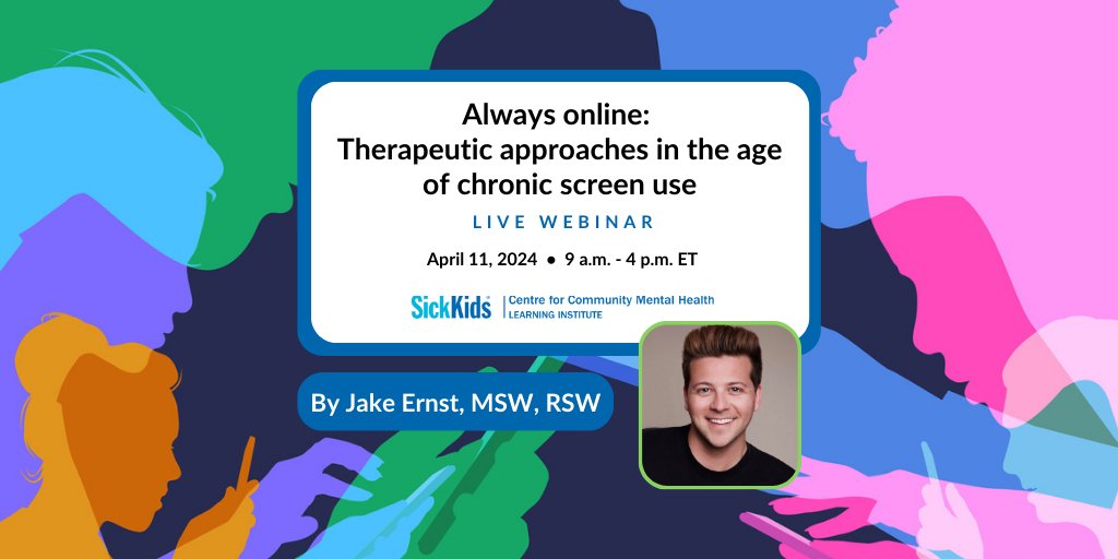 SKCCMHLearning's tweet image. #ICYMI - Join us on April 11 and learn how to build healthier relationships with screens and #technology – in friendships, partnerships and working relationships.
Don't miss this impactful training with @mswjake!

Register here ➡️​ow.ly/5Hwl50QQF0C