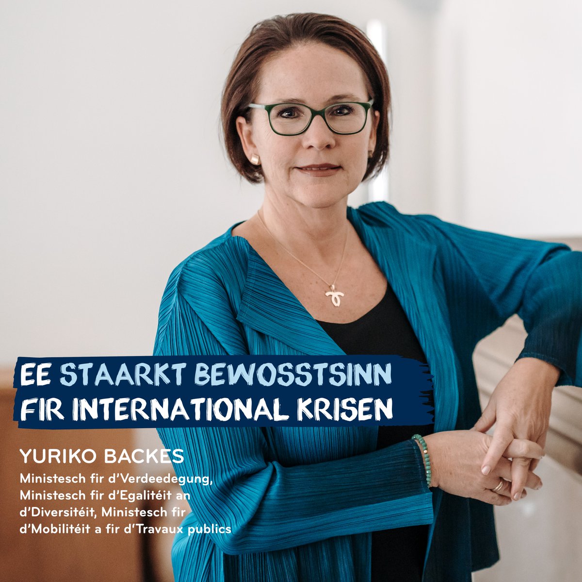 🗨️ D'DP Ministesch @Yuriko_Backes geet an hirem Interview mam Tageblatt op d'Aufgaben an Defien an hire verschiddene Ressorten an. 📰 De ganzen Interview ass hei disponibel: defense.gouvernement.lu/fr/actualites.…