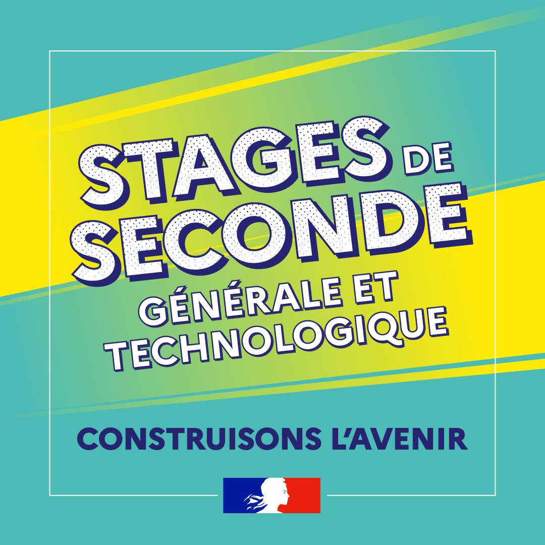 #1jeune1solution 📢 Entreprises bretonnes participez à l’opération #StageDeSeconde et contribuez à l’avenir professionnel de la jeunesse ! 🤝 + d’informations : bit.ly/3VKKknZ