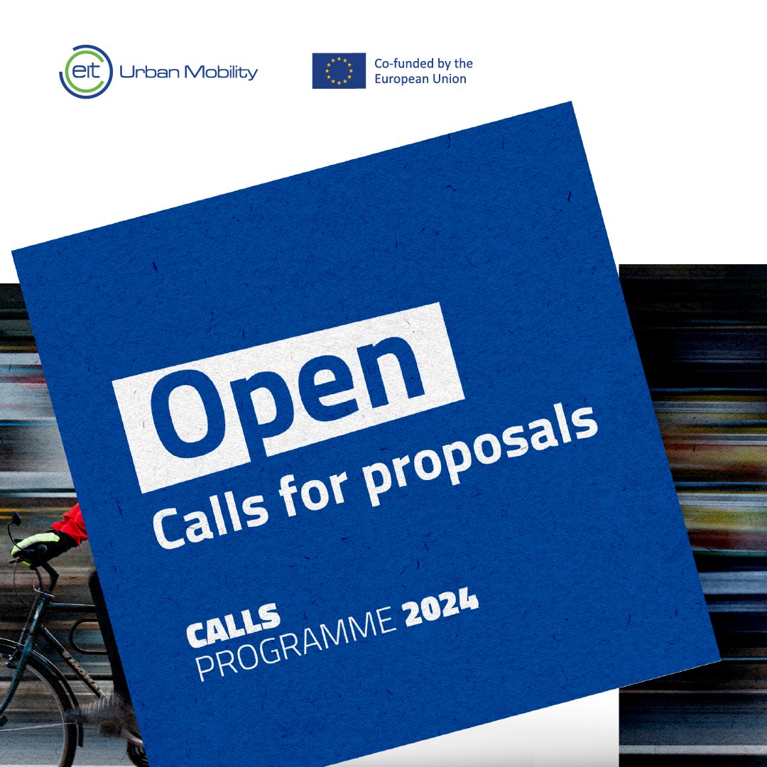 #OpenCalls Seeking opportunities to propel your #mobility solutions? Explore 10 Open Calls that will boost your #innovation and make a significant impact in the mobility industry 🚘👇

🌐 Explore our 2024 Calls Programme: eiturbanmobility.eu/wp-content/upl…