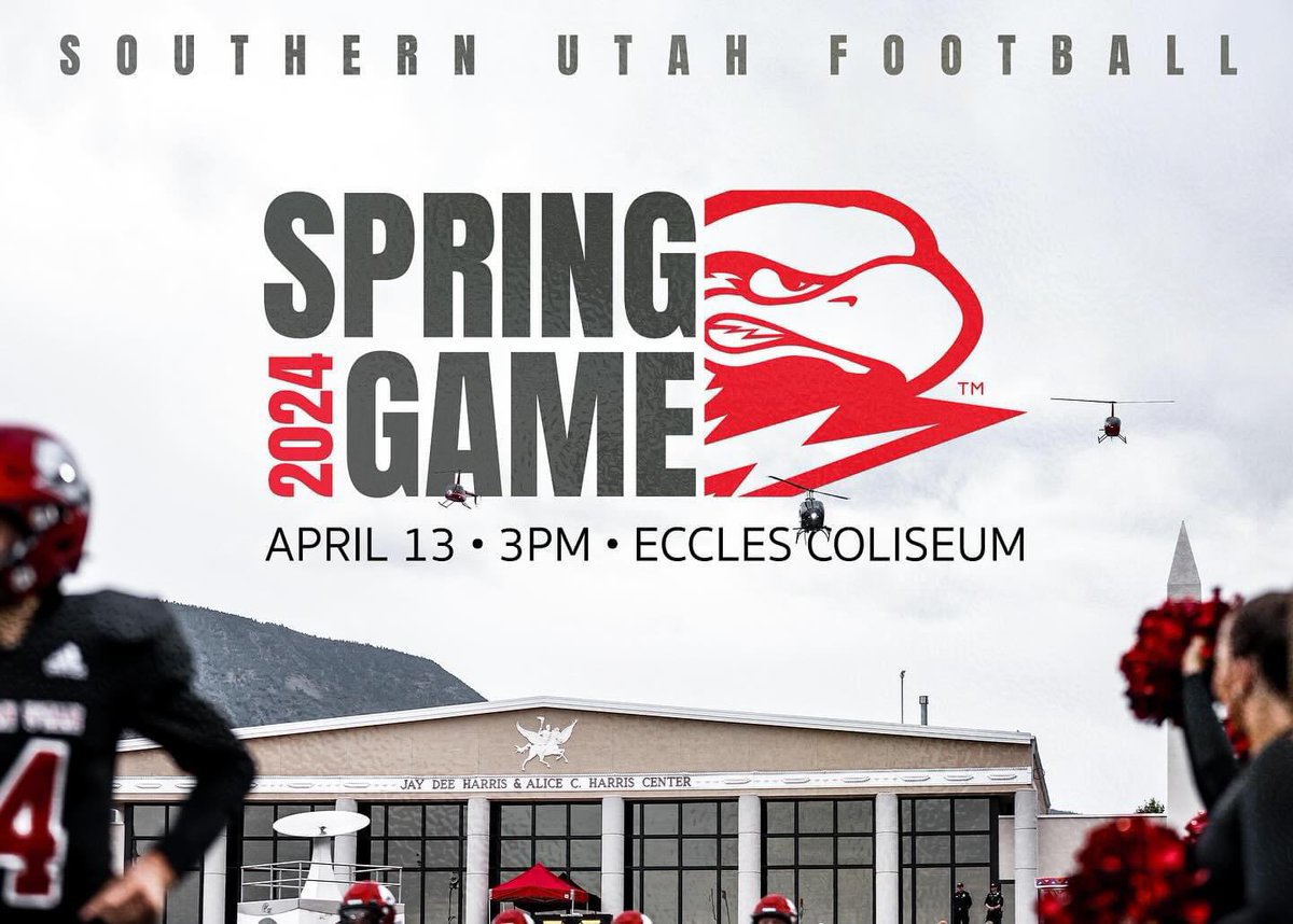 Next week, three big days going down on campus 4/11 &amp; 4/10 Bone Marrow Drive <a href="/nmdp_org/">NMDP</a>  #BeTheMatch #GetInTheGame ,,, then speaking of game how about a little football next Saturday <a href="/SUUFB_/">Southern Utah Football</a> annual Spring Game. #ELEVATE