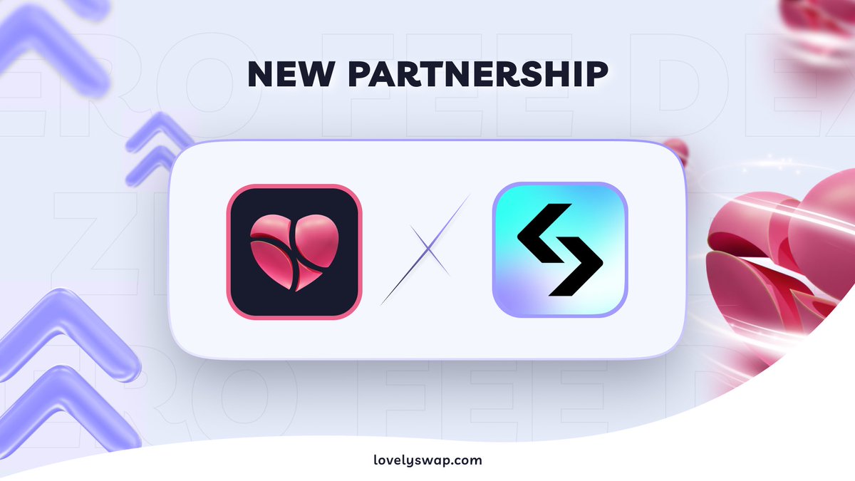 We are thrilled to share that we have formed an exciting new partnership with @BitgetWallet As part of this partnership, we have successfully integrated Bitget Wallet with Lovely Swap. The integration we have in place allows for a seamless connection between Lovely Swap users