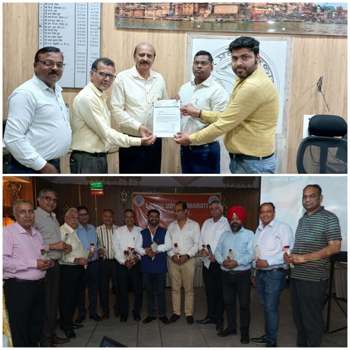 lubindia's tweet image. Another productive day at LUB! Here&apos;s a glimpse of our activities:

1️⃣ Engaging discussions on small industries and policy issues took place at the LUB Kanpur Division Meeting with Senior Officials.  #SmallIndustries #PolicyIssues #LUBKanpur

2️⃣ Udymi Sammelan, organized by LUB…