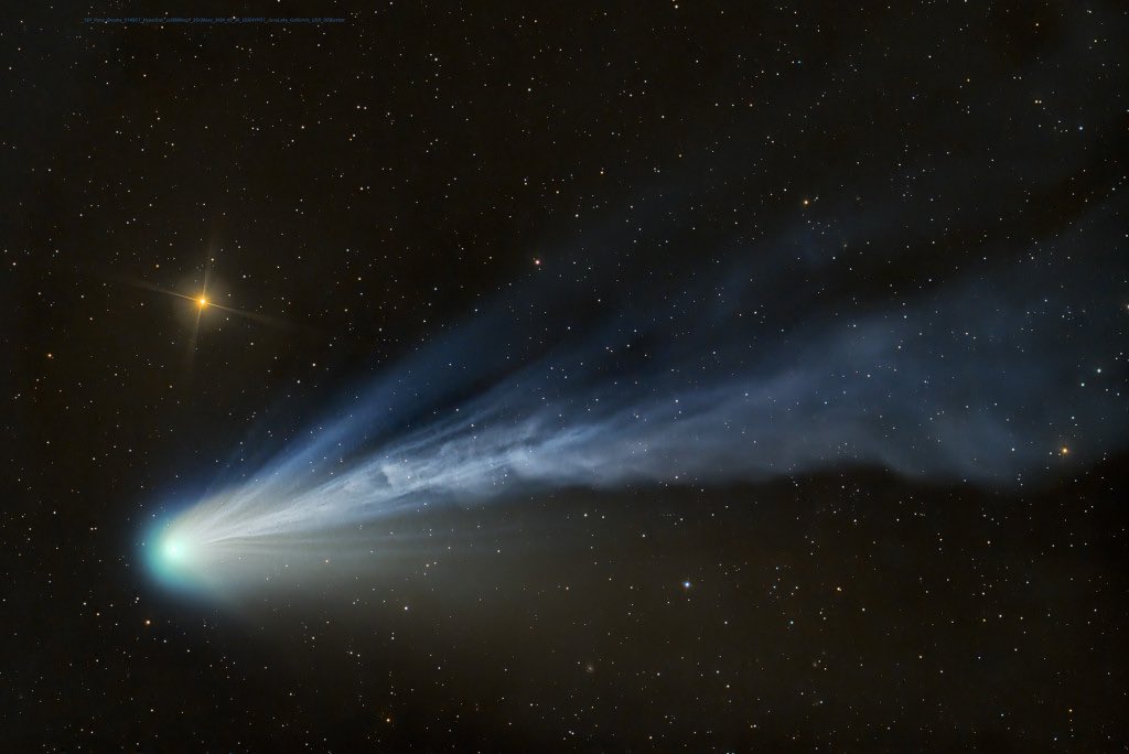 Comet Pons-Brooks at Night 
Image Credit & Copyright: Dan Bartlett