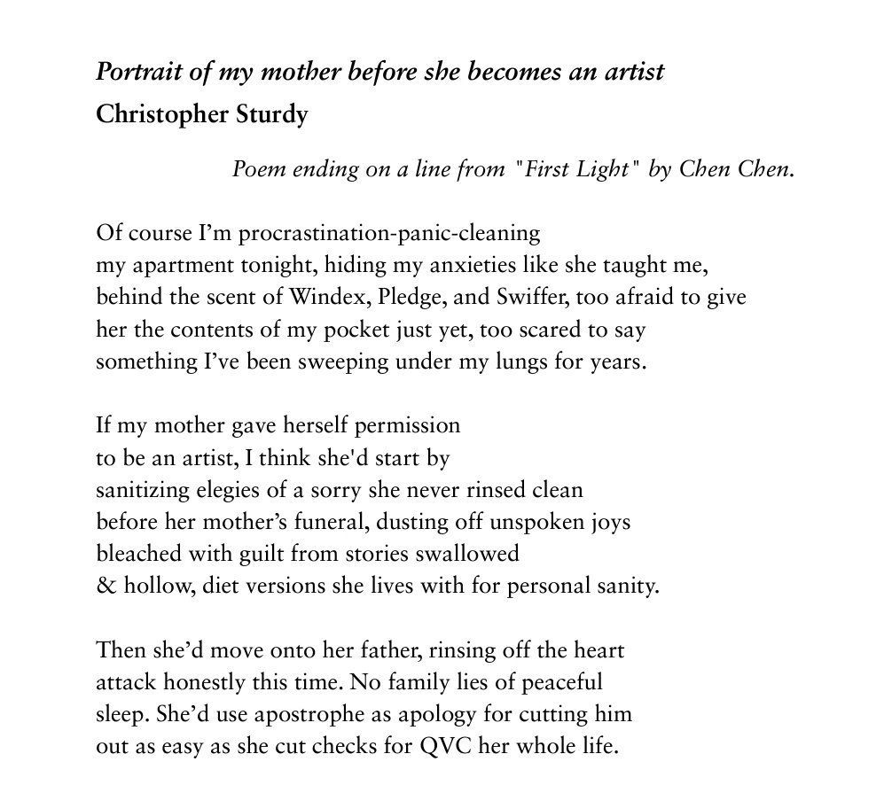 Latest poems online at <a href="/a_journal/">Archetype</a> 

My highest praises to Ali Taha and the team at Archetype for the love and care they show their writers. If I wasn't drowning in teaching and coaching, I'd apply to be a reader for them in a heartbeat.