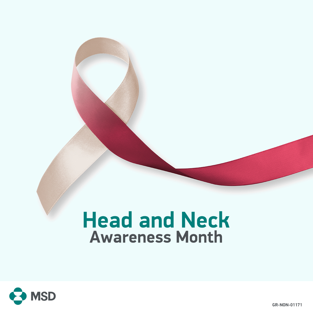 O Απρίλιος είναι μήνας ενημέρωσης για τον Καρκίνο Κεφαλής &amp; Τραχήλου. Στην MSD παραμένουμε πιστοί στην αποστολή μας να ανακαλύπτουμε καινοτόμες θεραπείες που βελτιώνουν τη ζωή των ασθενών με καρκίνο. #MSDGreece