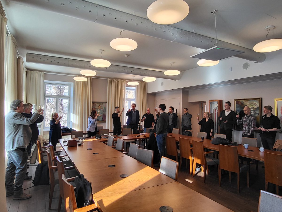 Vaalitutkimuskonsortio (FNES) (@vaalitutkimus) on Twitter photo A time to celebrate the publication. Thank you to all the writers of the book and to our editori <a href="/asa_vonschoultz/">Åsa von Schoultz</a> and @kistrand77 ! A time to celebrate the publication. Thank you to all the writers of the book and to our editori <a href="/asa_vonschoultz/">Åsa von Schoultz</a> and @kistrand77 !