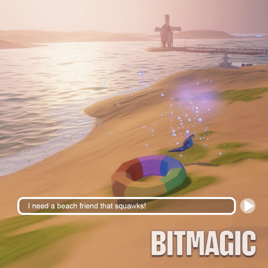 BitmagicAI's tweet image. Those sunny days are getting longer, and not long left to #summer!

But if you can&apos;t wait, why not create summer in #Bitmagic? Just type what you want and bam, a rubber ducky! 🦆

#TextToGame #GenAI