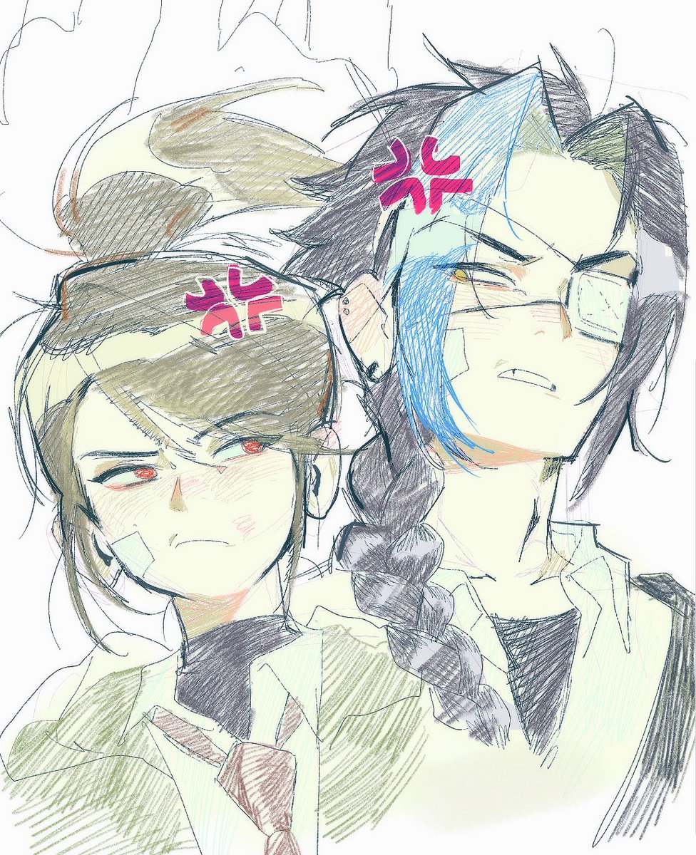 아 쌤 아칼리가 먼저 때렸다고요;