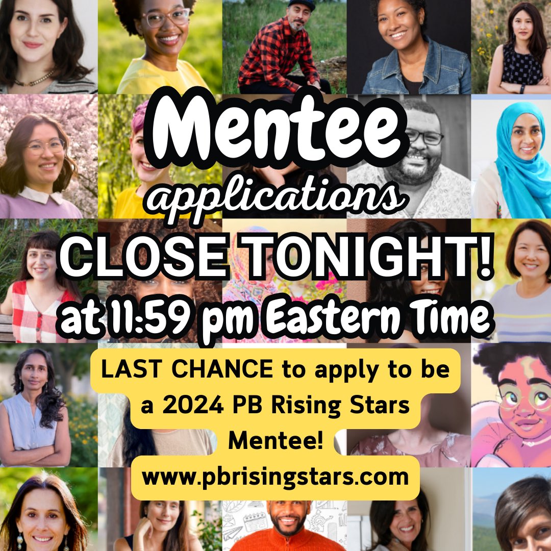 🚨Last chance to apply to be a #PBRisingStars Mentee! Apps close TONIGHT at 11:59pm Eastern Time! Haven’t applied yet? It’s not too late! Already applied? Get another app (or two) in! We can’t wait to meet the 32 of you who will join the family!💫 pbrisingstars.com/mentors