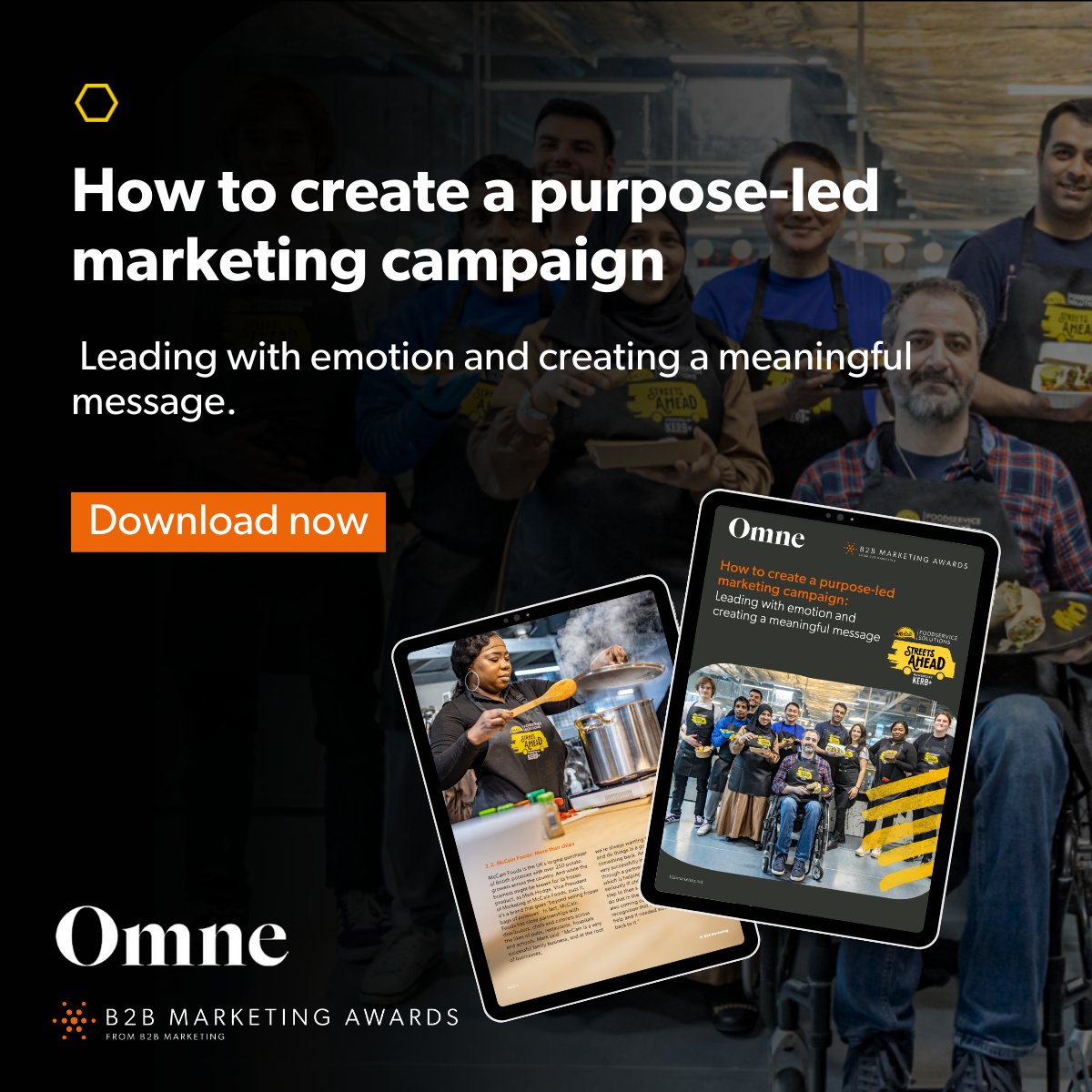Omne, teamed up with McCain Foods to deliver an exceptional street food focused campaign. In fact, they scooped up the Bronze for ‘Best purpose-led marketing program’ for its ‘Streets Ahead’ initiative at our 2023 #B2BMarketingAwards. Learn more here: okt.to/Kh3Gwu