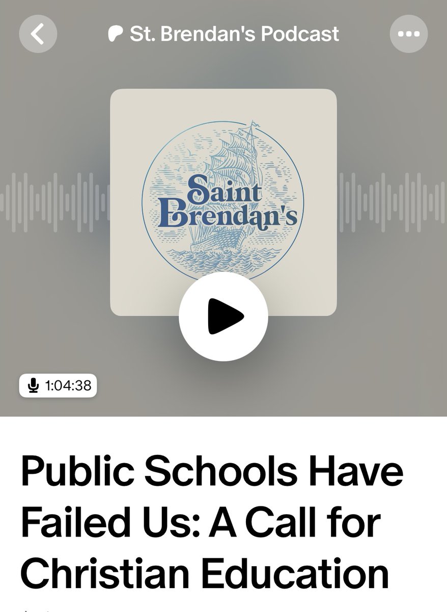 St. Brendan's Podcast tweet media