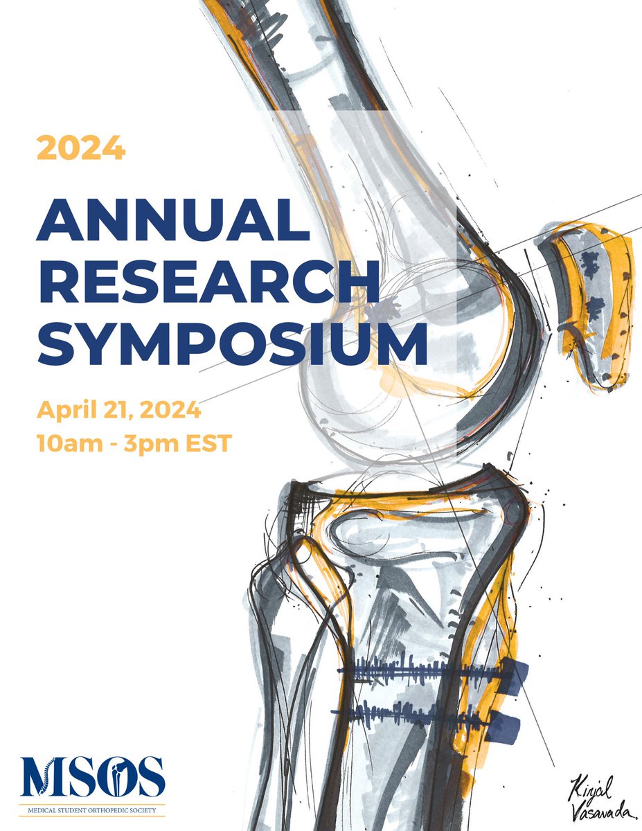 Our OFFICIAL symposium program is now live! 

Go to msosortho.com/2024-symposium  to check out this year's panels, podium presenters, poster presenters, and symposium sponsors and partners! 

Looking forward to hearing all the fantastic research presentations and learning more about