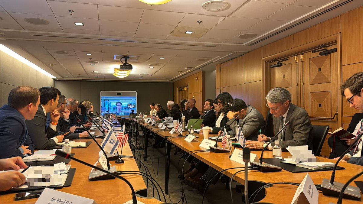 The third meeting on US-Israel technological cooperation was held this week in Washington. The meeting was led by National Security Council (NSC) Deputy Director Rafi Meron and senior NSC and State Department officials. gov.il/en/departments…