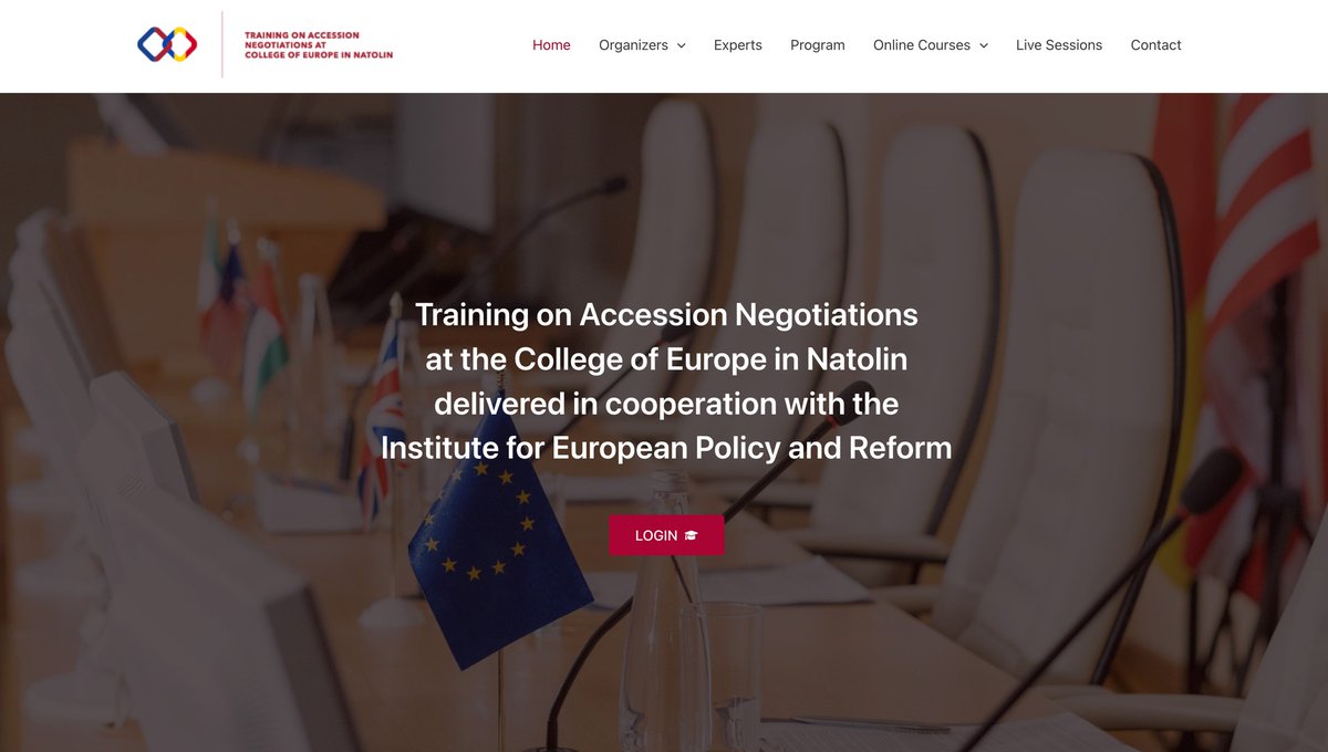 Moldovan officials & civil society will participate in a new training program on #EU Accession Negotiations implemented by @coenatolin in partnership w/t #IPRE. More details 👉twtr.to/yLwuY 🇪🇺🇲🇩#Natolin4Moldova #ThinkTanks4EUMembership #CivilSociety4EU #ThinkTanksMatter