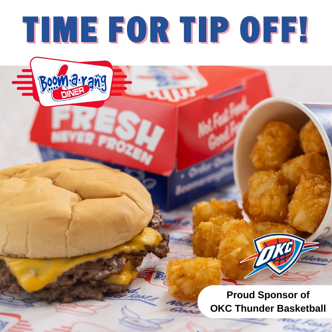 We are hype for OKC Thunder! Be part of the hype with a comment below!

#KeepComingBack #ItAllStartsHere #ProudSponsorOfOUAthletics #ProudSponsorOfOSUAthletics #ProudSponsorOfOKCThunder #EatLocalOK #TasteOfOklahoma #OklahomaFoodies #SupportLocalOK #ExploreOklahoma