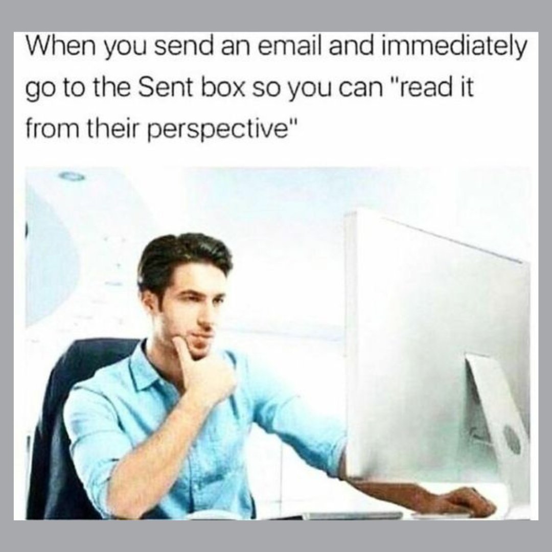 Always got to check! 😂

#lol #meme #workemail #workmeme #emailhumor #sotrue