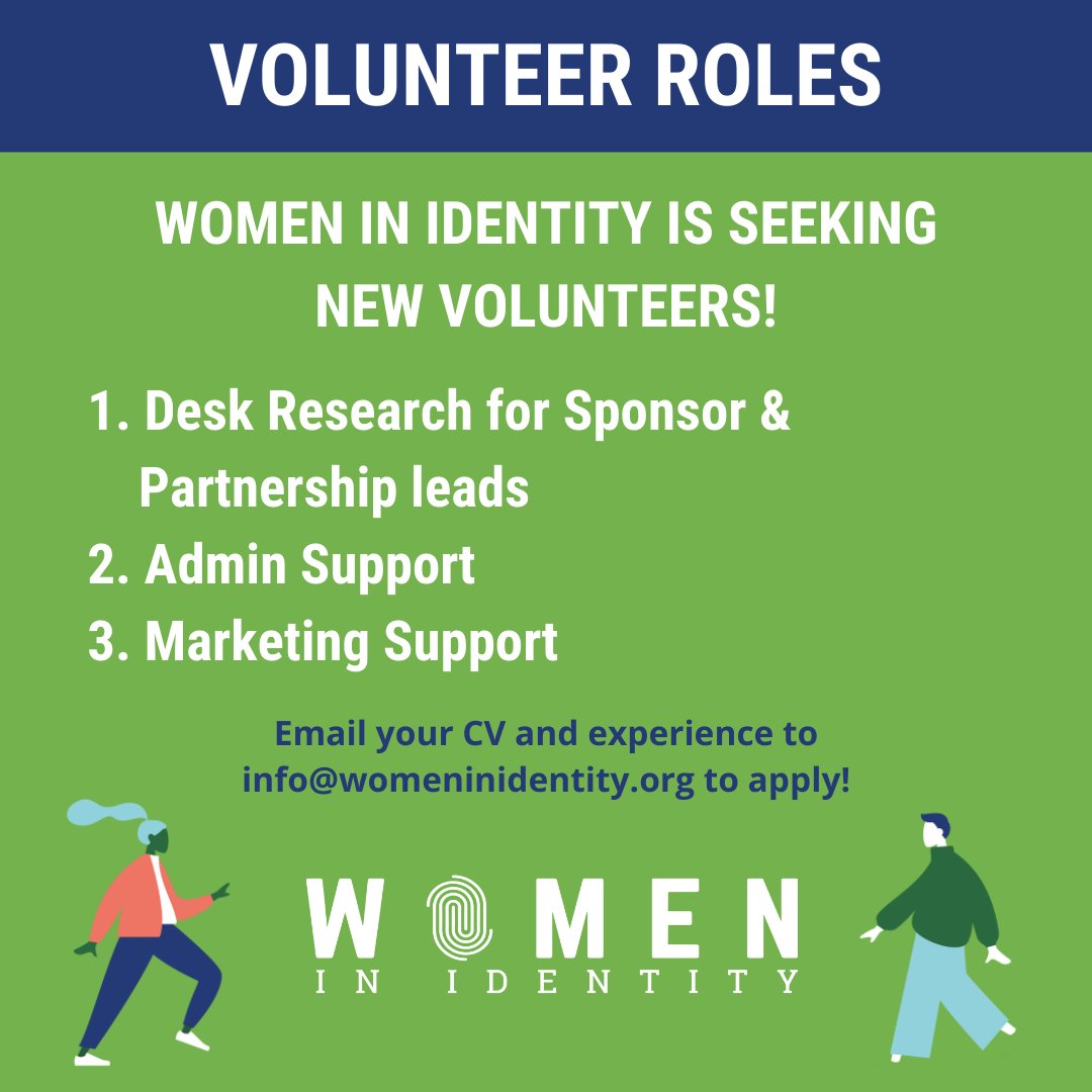 #WomenInID is a non profit organisation run by an amazing group of volunteers! Do you want to support WiD and be part of the team? Email your CV and experience to info@womeninidentity.org to apply 🙌

#DiversityByDesign #ForAllByAll #volunteering #inclusion