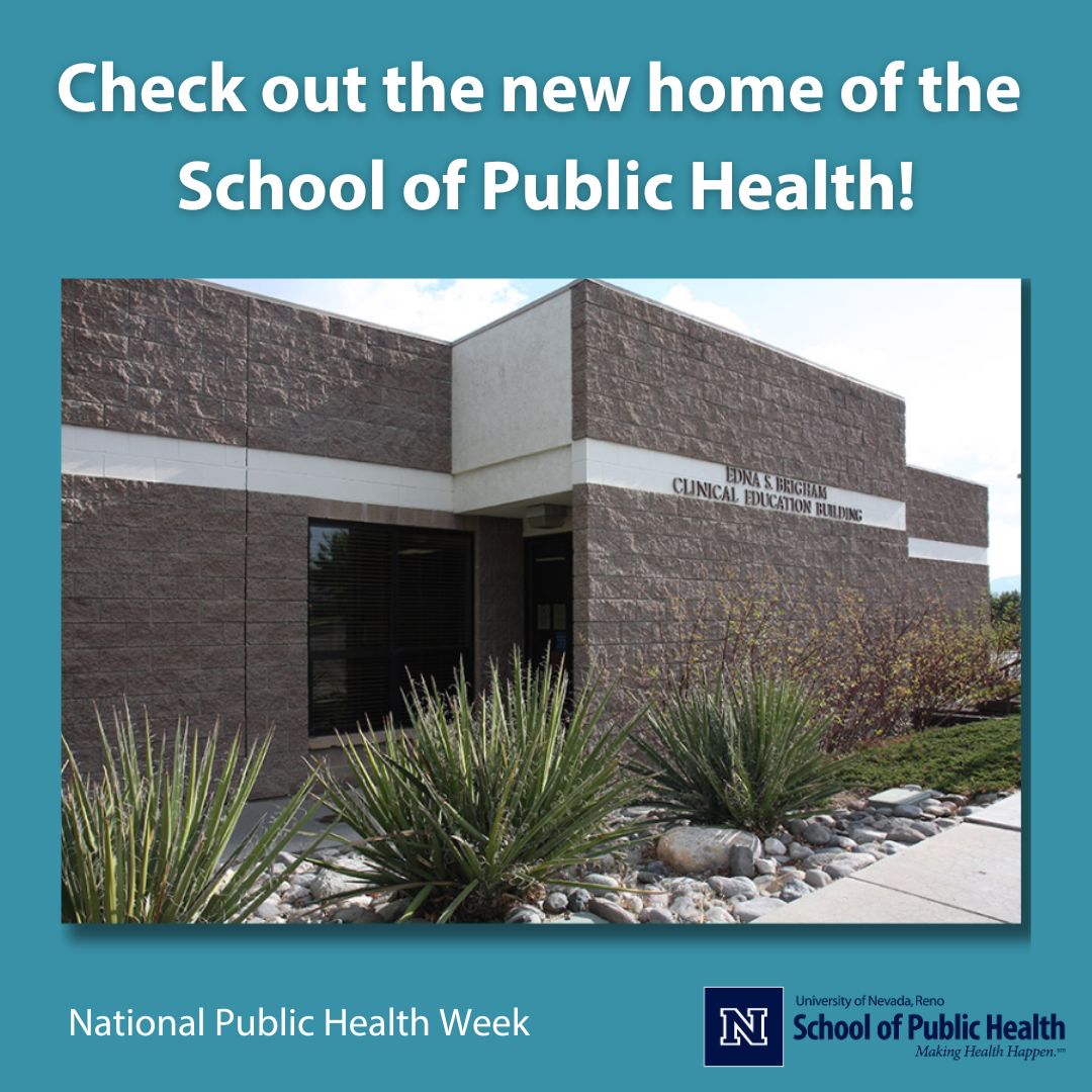 The field of public health is constantly changing and improving through #NewToolsAndInnovations. Today, we're celebrating with our newly renovated building on the @unevadareno campus! Join us for the ribbon-cutting ceremony at the Brigham Building today at 3 p.m.! #NPHW @NPHW